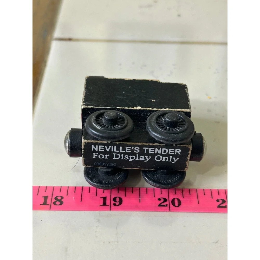 Thomas & Friends Railway Neville's Tender Wooden Train Car Display Only Black